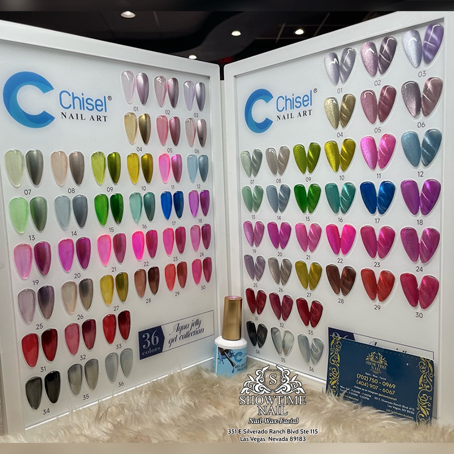 Aqua Jelly Gel Collection by Chisel Nail Art